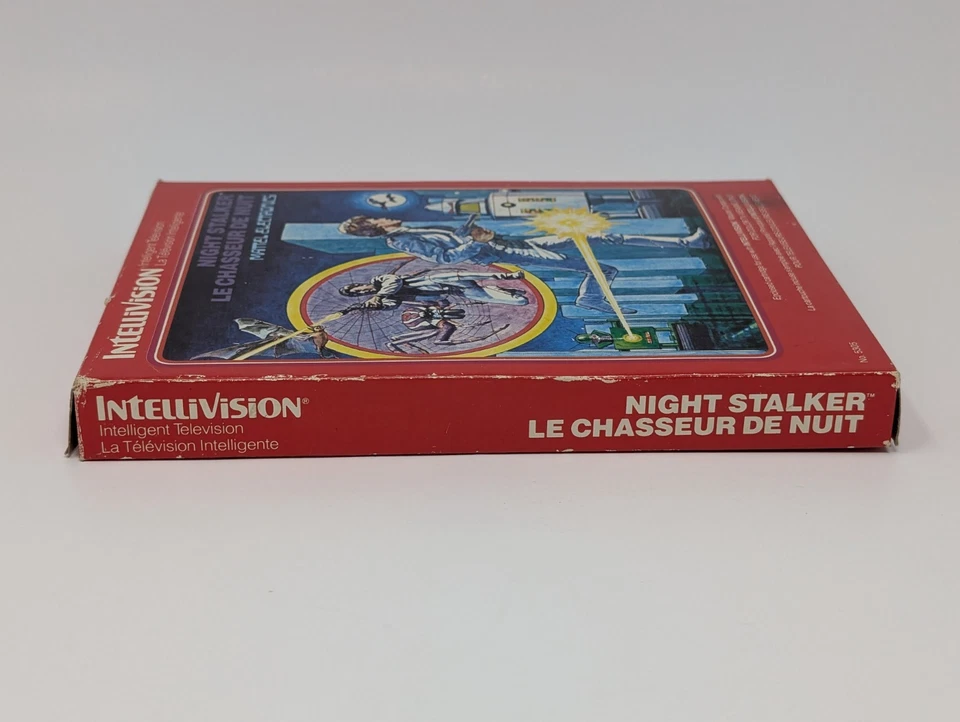 Night Stalker French/English (Intellivision, 1982) - CIB Complete - Image 4 of 4