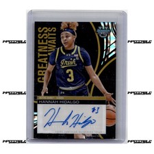 2024-25 Bowman U Best - Black Geometric #GAA-HH Hannah Hidalgo Rookie Auto 1/1