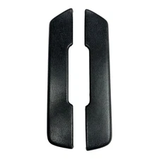 LH/RH 12" Black Front Arm Rest Pads For 1968-1972 Chevrolet El Camino Chevelle