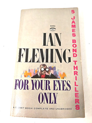 For Your Eyes Only Ian Fleming James Bond 13th Edition Signet Vintage PB Book