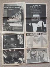 The Comsat Angels Pack Of UK Cuttings & Gig Adverts x 5