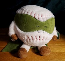 FAO Schwarz Heroes of the Game 7.5" Baseball Character Embroidered Plush Toy