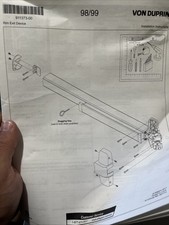 Pulsante uscita Von Durpin Ed98.74314