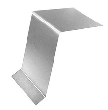 Aluminium Ortgangblech Ortblech Dachrandblech Ortgangwinkel Blank 0,8 mm