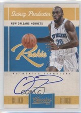 2010-11 Panini Classics Rookie Signatures 130/699 Quincy Pondexter #150 Auto a0s