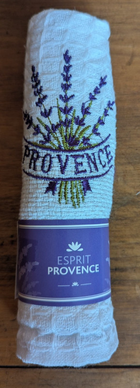 NEW Esprit Provence 100% Cotton Embroidered Tea Towel 15.7” x 23.6” - France