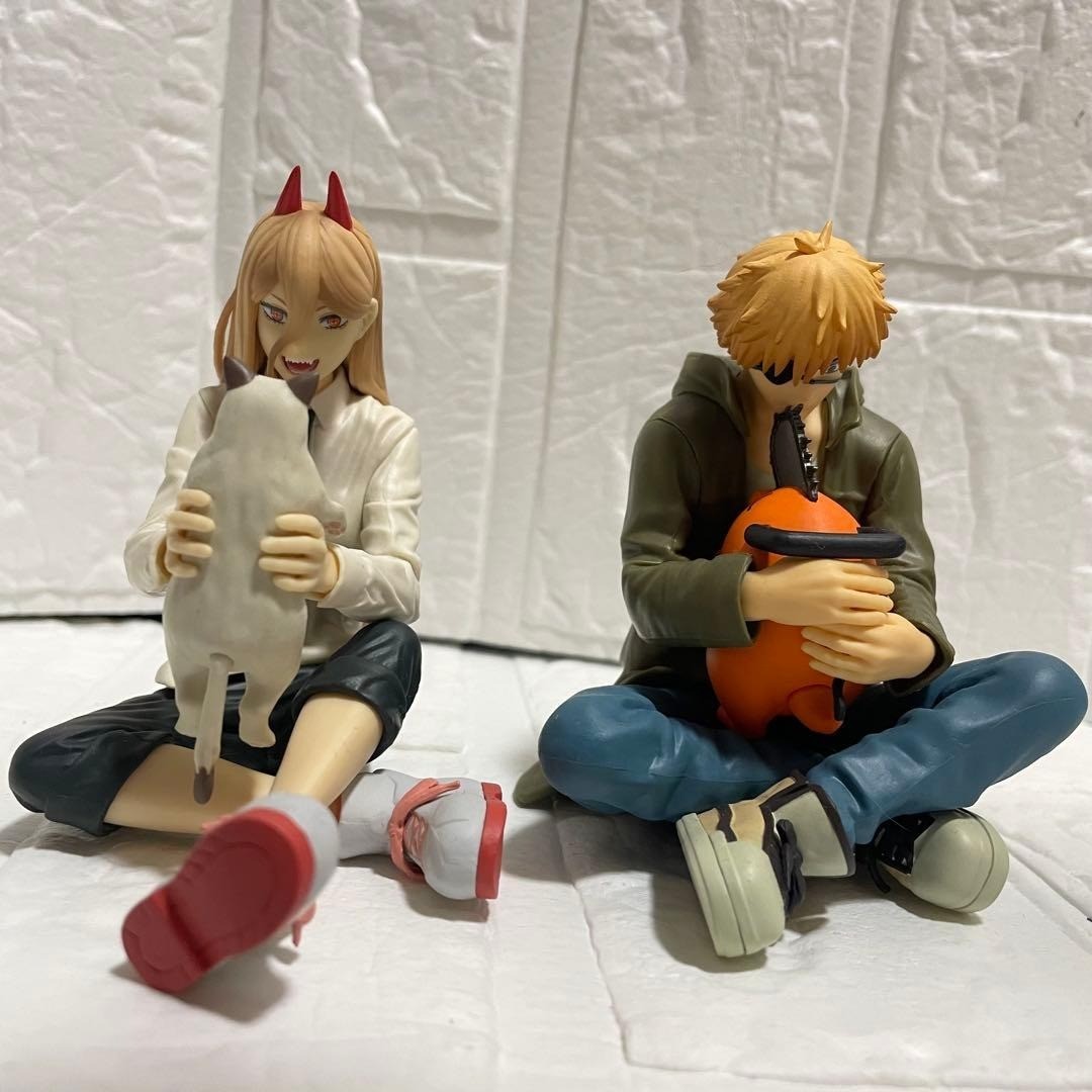 Chainsaw Man Break Time Collection Denji & Power Figure Set of 2