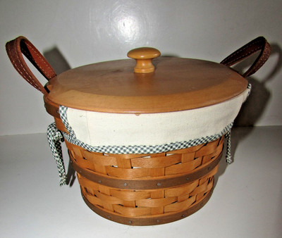 Longaberger Basket 2005 Small Bushel Farmhouse