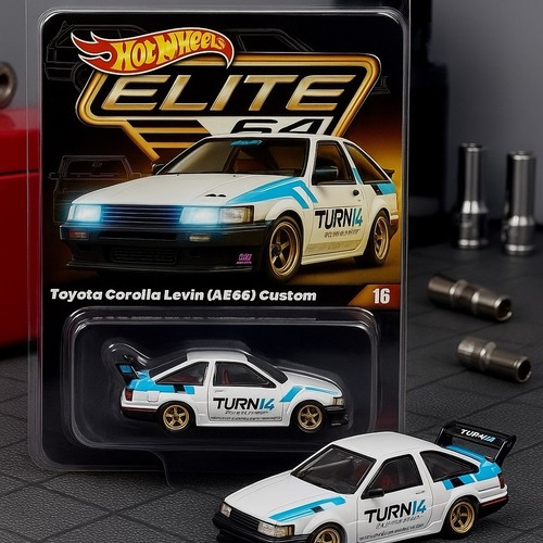 Hot Wheels Elite 64 Toyota Corolla AE86 Custom Presale