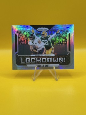 2024 Panini Prizm - Lockdown! Rashan Gary #6 Silver Prizm