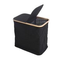 WäSchebox Grau Textilstoff WäSchesammler L/B/H 53 X 33 X 51 Cm Hti-Living