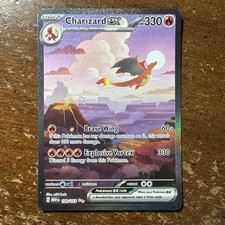 Pokemon Charizard ex SV 151 Special Illustration Rare Holo 199/165 EN 330HP