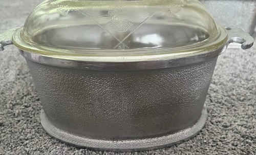 LOT OF 3 Vintage Guardian Service Cookware Heart Triangle Casserole W/Glass Lids - Picture 4 of 9