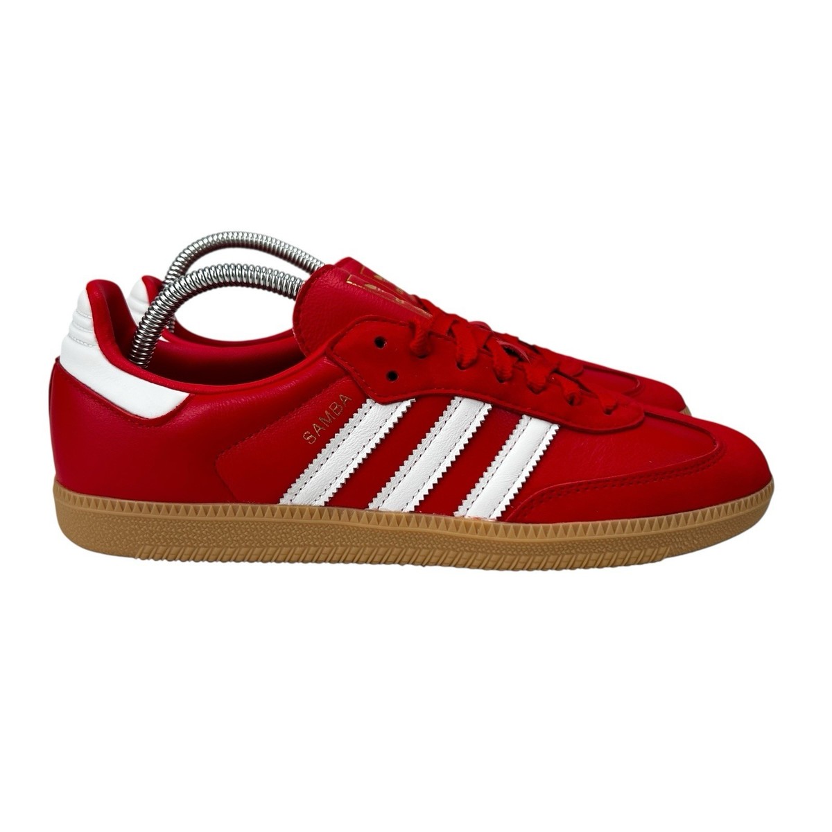 Adidas Samba OG Better Scarlet Cloud White Gold Shoes IE6524