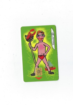 Telephone Card (France) C.Chemin Card No 1/4 Le Soleil Les Vacances Le Plage