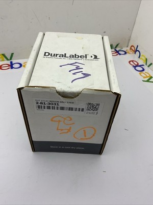 DuraLabel Vinyl Label Tape 1'' Wide L Gray Premium (1) 140' Roll Cat# 2-81-3031
