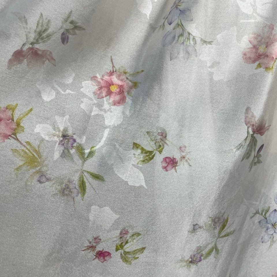 Maxi Vestido Worth Collective Nuevo con Etiquetas Harlow en Rosa Pequeño Floral Amigable con los Golpes Talla M Foto 4 de 4