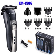 US Kemei KM-1506 Professional Electric Hair Clippers Hair/Beard Trimmer for Men