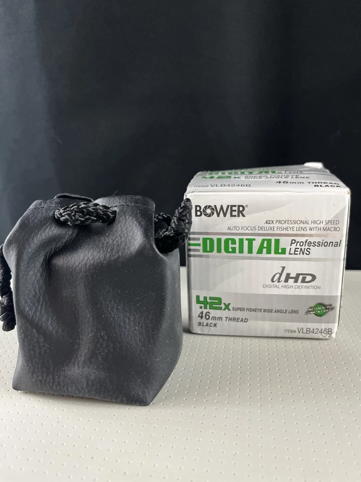 Bower .42x Professional High-Speed Auto Focus Deluxe Fisheye Lens with Macro NIB - Image 3 of 4
