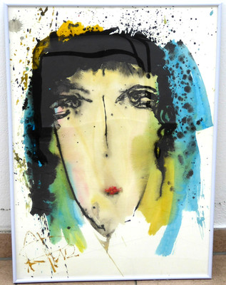 Andrej PETERS #2 ''Lores'' Serie Femme de lEurope (50x70cm) Portrait  Unikat!