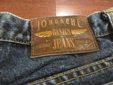 VINTAGE APPAREL blue DENIM JEANS " JORDACHE BASICS " size 30 /34