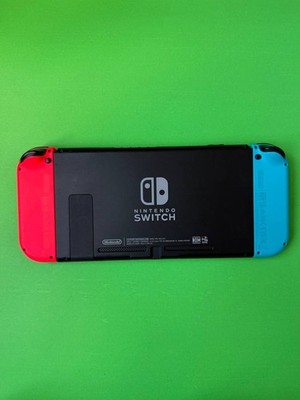 Nintendo Switch Console Wi-Fi HDMI USB-C USED 32GB Neon Blue Neon