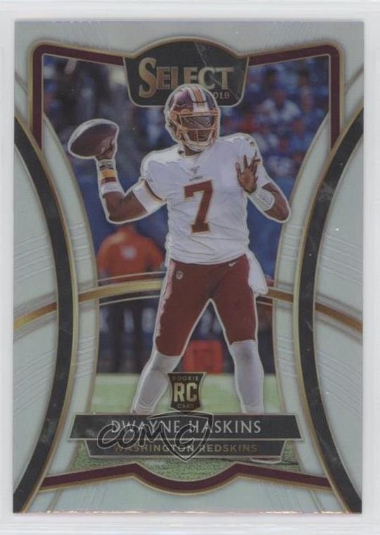 2019 Panini Select Premier Level Silver Prizm Dwayne Haskins #114 Rookie RC