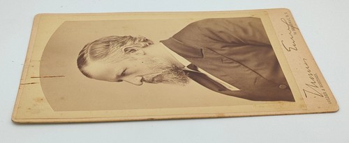 Kabinettkarte Antik Foto Bürgerkrieg Union Armee General Thomas Ewing Jr. Signiert? - Bild 9 von 18