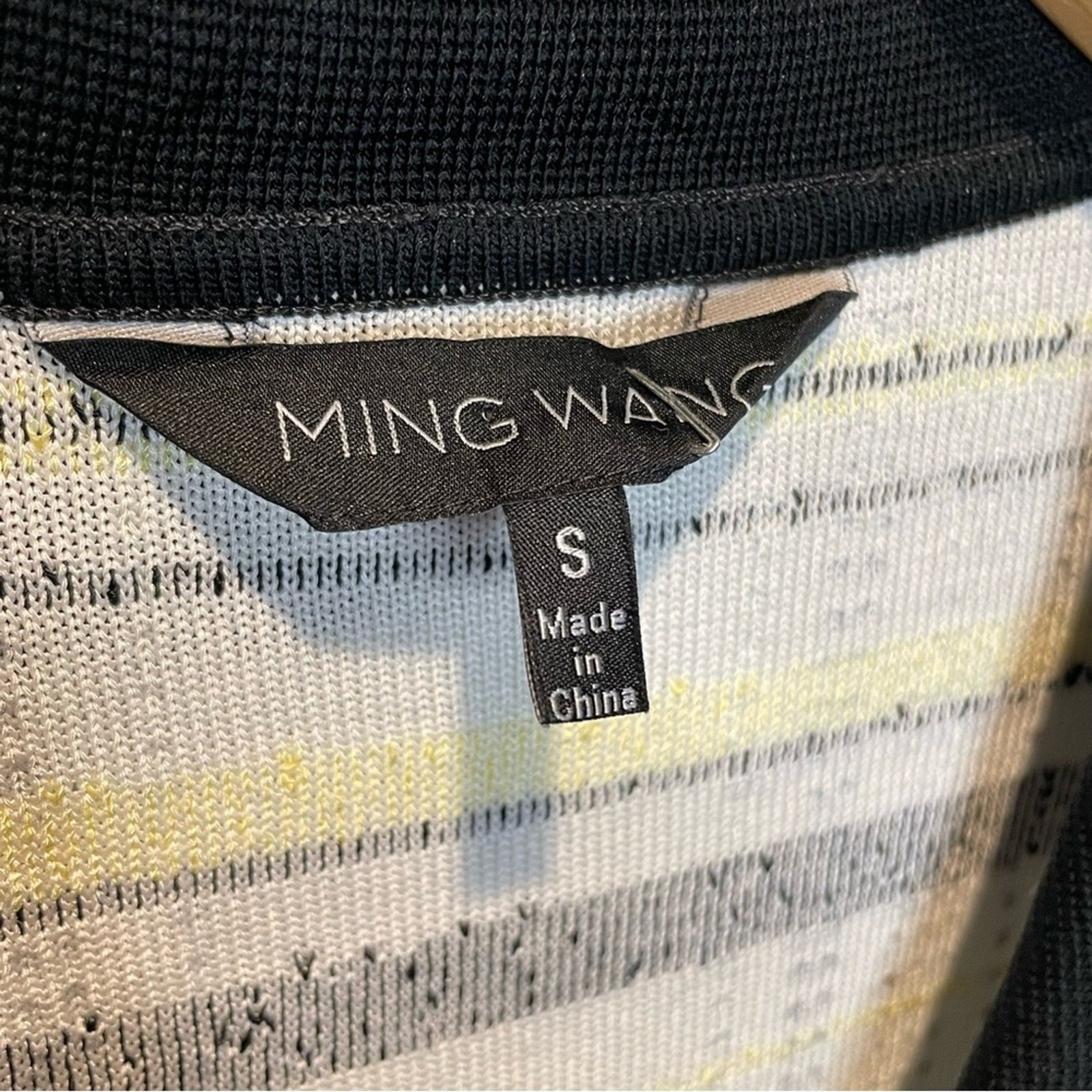 Ming Wang Plaid Pattern Beaded Jacket Blazer - si… - image 4