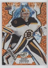 2021-22 Upper Deck Ice Rookie Orange Jeremy Swayman #141 0i6