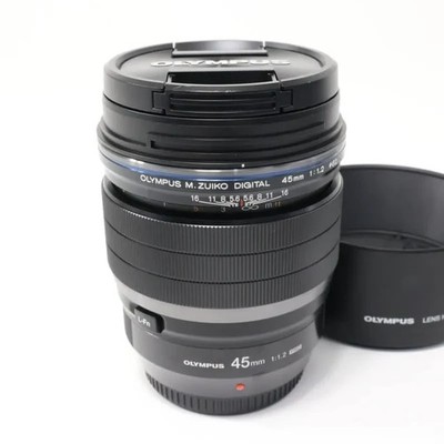 Neat Mint Olympus M. Zuiko Digital ED 45mm F/1.2 PRO MSC Portrait Lens #O0016