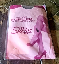Size Tall/X-Tall Silkies Ultra Control Top Barely Black Pantyhose