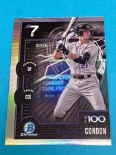 2025 Bowman Charlie Condon Scouts' Top 100 #BTP-7 Rockies Qty Avail