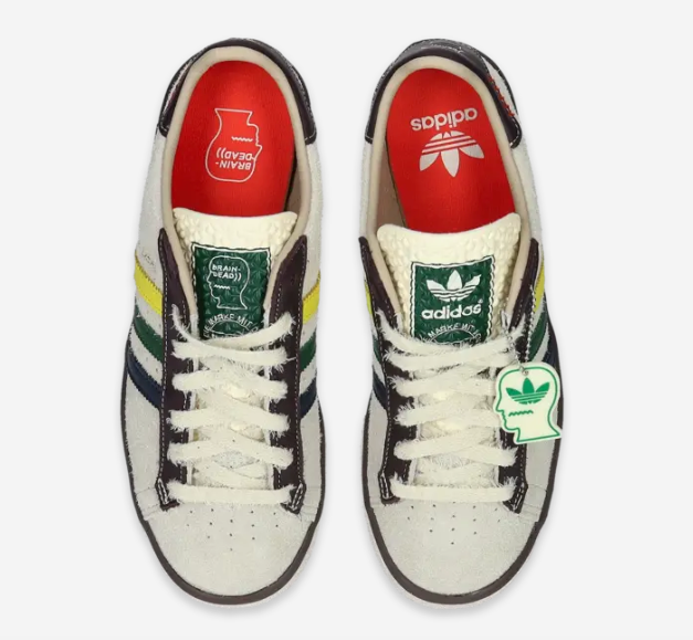 【ADIDAS】 Adidas x Brain Dead Forest Hills Cream White Brain Dead X Adidas Forest Hills 'Cream White'