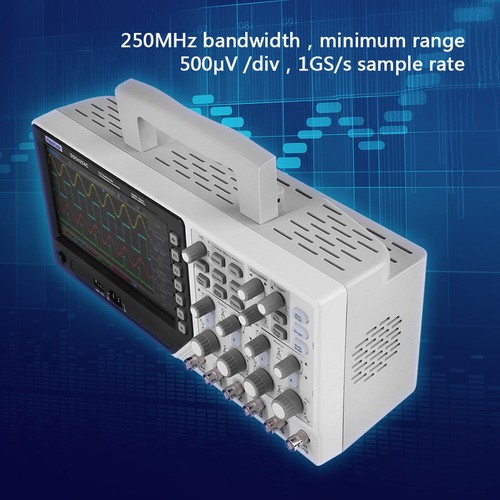 Hantek 4CH Digital Oscilloscope +EXT+DVM+Auto Range Function 80-250MHz Bandwidth - Picture 5 of 11