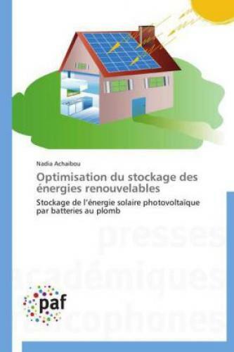 Thumbnail - Optimisation Du Stockage Des Énergies Renouvelables Stockage De L