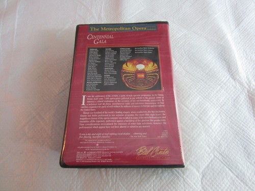 The Metropolitan Opera Centennial Gala (VHS 2-Tape Set, 1983) - Bild 3 von 3