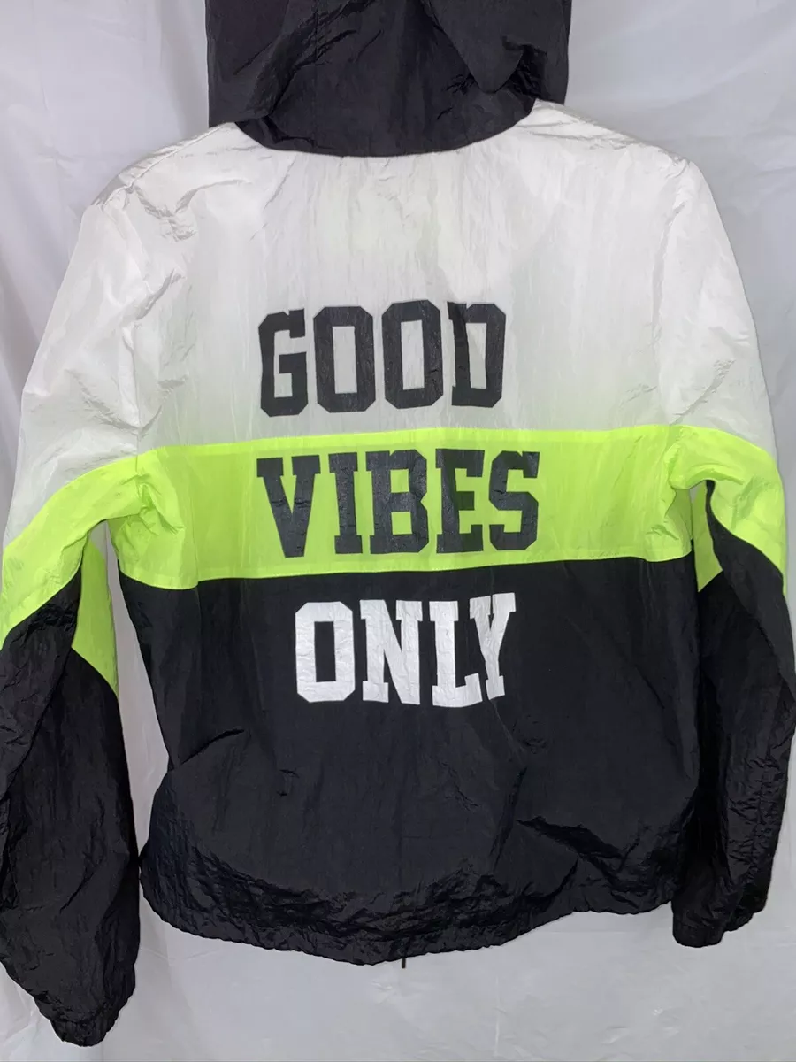 Good vibes windbreaker clearance
