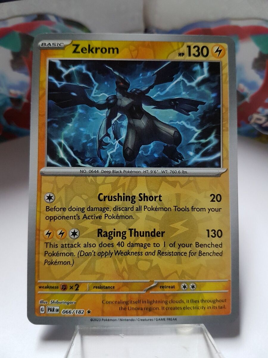 Checklist Zekrom - Reverse Pokémon Card