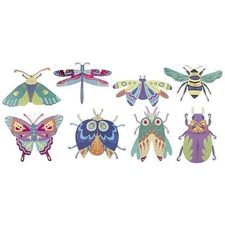 The Paper Studio Stickabilities BEAUTIFUL BUGS Stickers - 24 pcs 