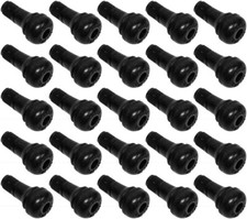 25 X Tire Valve Stems Rubber Atv Utv Honda Deere Mower Cart Trailer Stubby Tr412