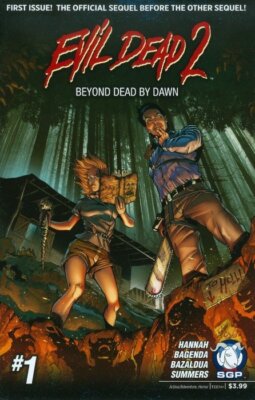 EVIL DEAD 2 : BEYOND DEAD BY DAWN ISSUE 1 - FIRST 1st PRINT - SPACE GOAT 2015