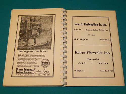 1960 The Pottstown Historical Society Cookbook Pottstown, Pennsylvania - Picture 7 of 8
