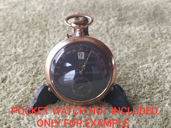 DISPLAY STAND SUPPORT POCKET WATCH REPEATER AUTOMATON PENDULE AUTOMAT JUMP HOUR