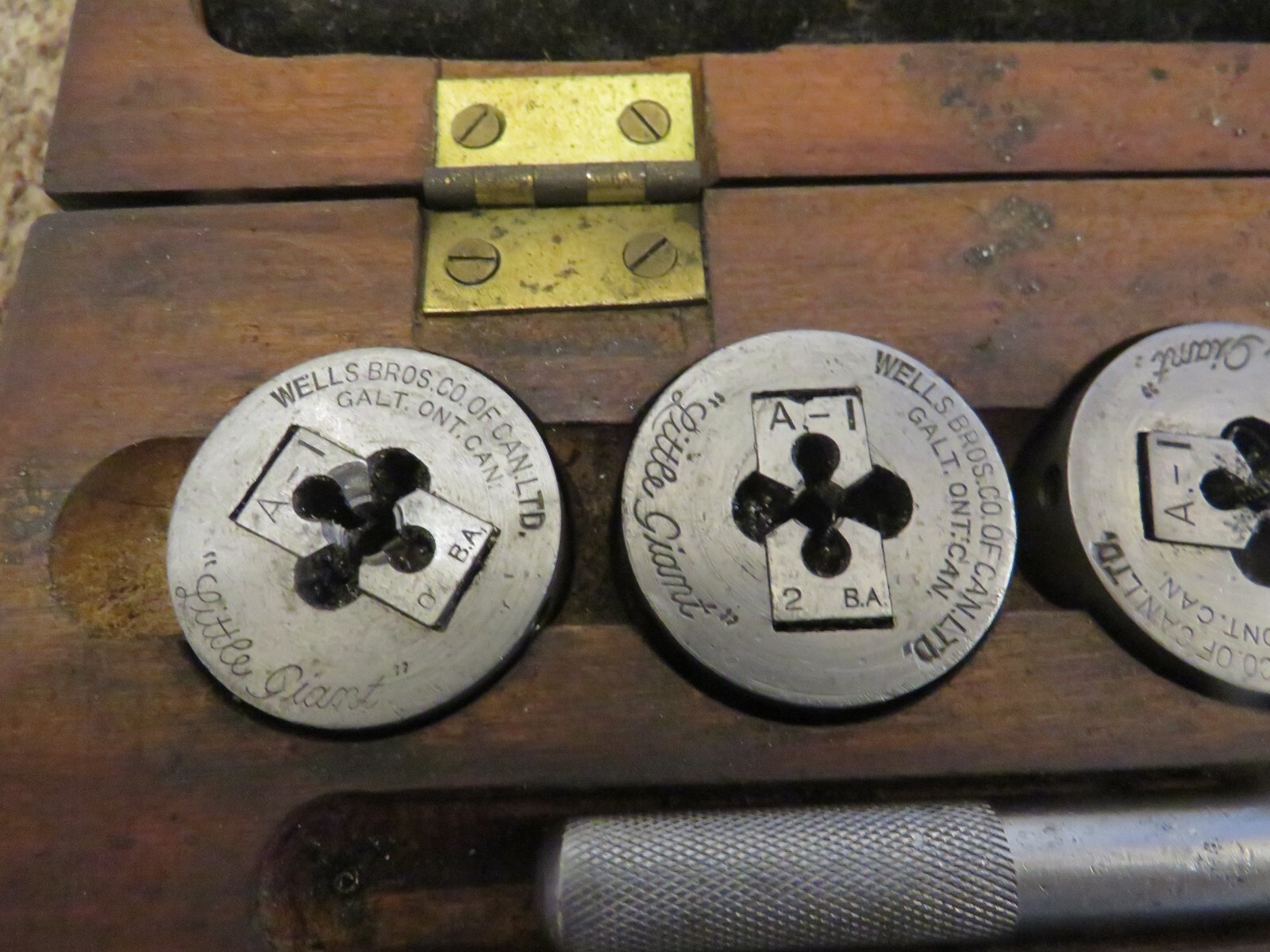 Little Giant BA Tap and Die Set. 0Ba To 8Ba In Case used with free post eBay