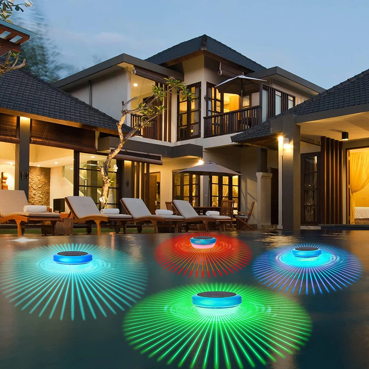Led color changing pool light online
