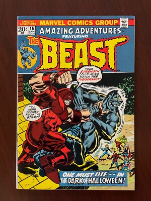 Amazing Adventures #16 (Marvel 1973) Beast Jim Starlin Bronze Age 7.5 VF-
