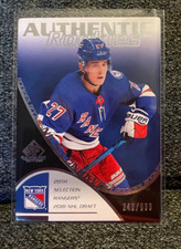 2021-22 SP GAME USED AUTHENTIC Nils Lundkvist #RC-1 ROOKIE RC 046/999 RC-9