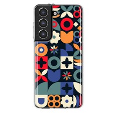 Mundaze Case for Samsung Galaxy S22 Plus Cover Vintage Geometric Patterns
