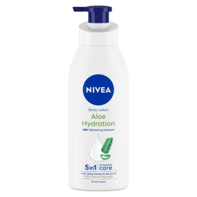 Nivea Body Lotion, Aloe Hydration, With Aloe Vera For Instant Hydration  600ml | eBay